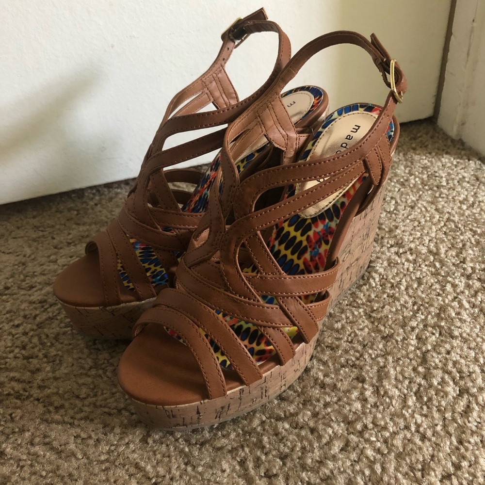 Strappy Wedges